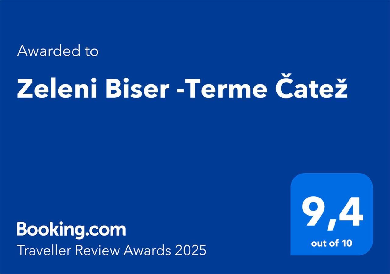 Zeleni Biser -Terme Catez チャテジ・オプ・サヴィ エクステリア 写真